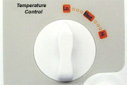 closeup temperature control